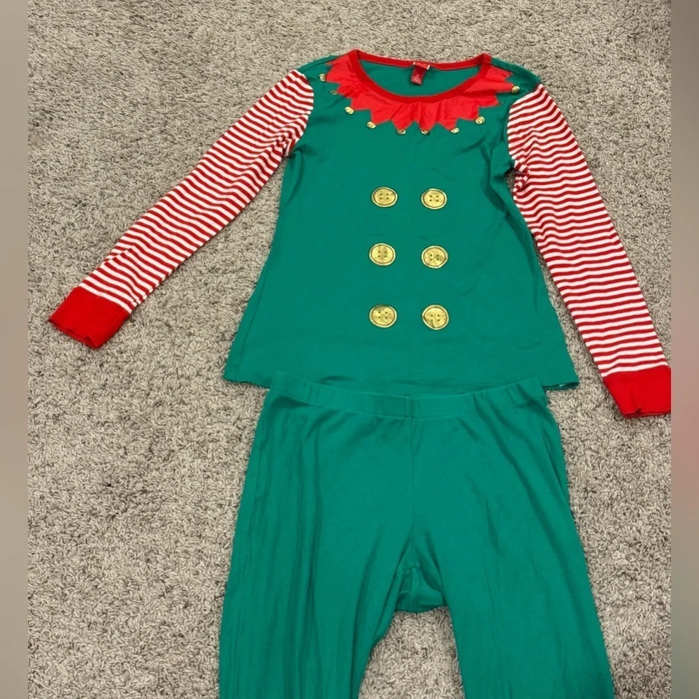 Festive Elf Costume‎ for Kids - Green and Red